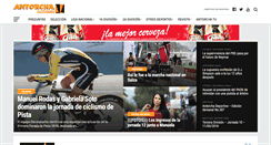 Desktop Screenshot of antorchadeportiva.com